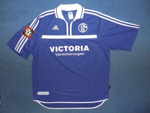 Venta De Camiseta Hombre Schalke 04 Primera Equipación 2001-2002 Retro