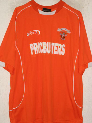Venta De Camisetas De Futbol Blackpool Fc Primera Equipación 2004-2005 Clásico